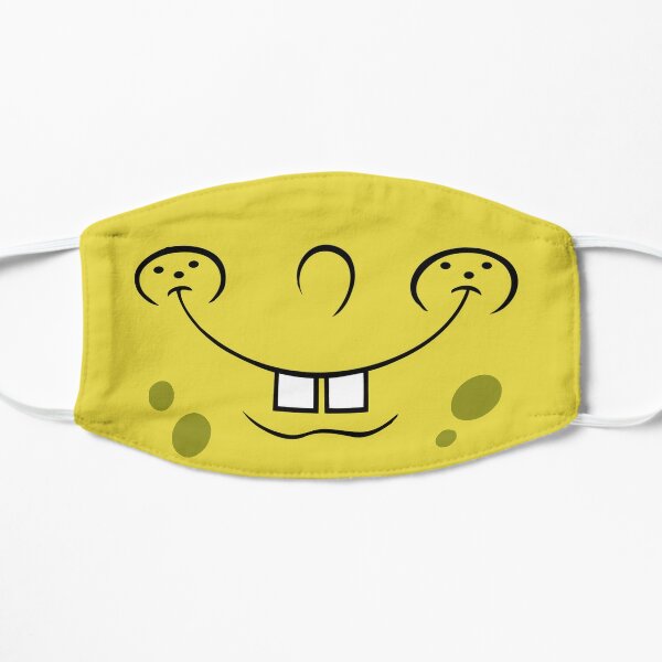 Spongebob Mask Flat Mask