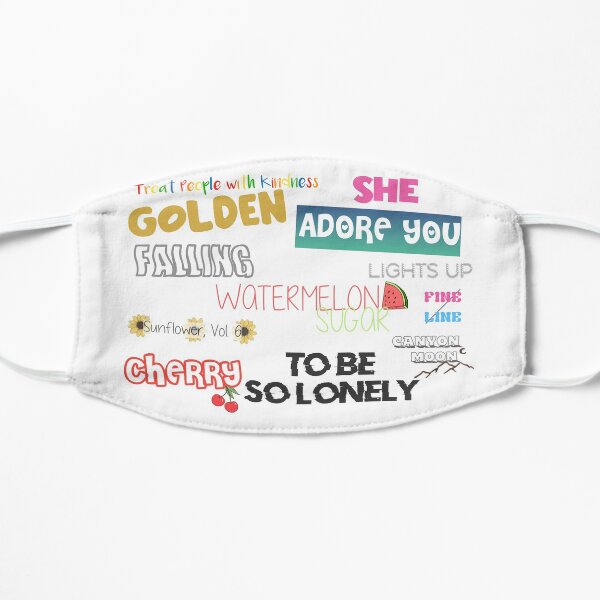 Fine Line Songs Flat Mask