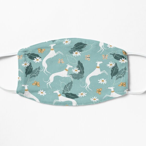 Greyhound and Butterfly Flat Mask