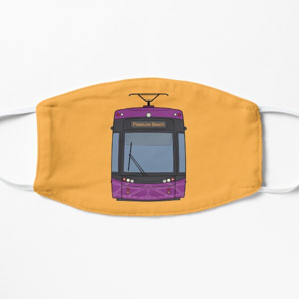 Blackpool Tram Flat Mask