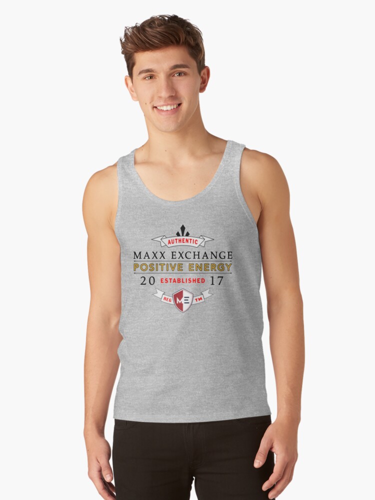 Thumbnail 1 of 3, Tank Top, Maxx Exchange Positive Energy Smile Spiritual Motivation. designed and sold by maxxexchange.