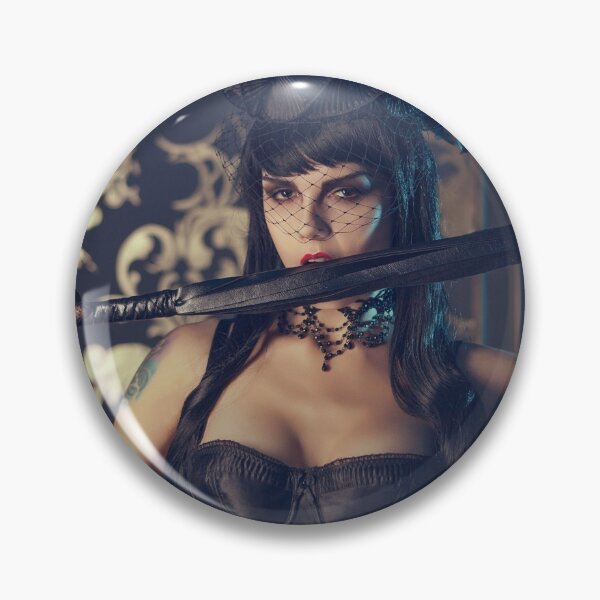 Item preview, Black Widow pinup style portrait  designed and sold by Elisanth.