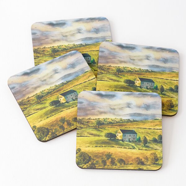 Item preview, House on the hill Painting designed and sold by Shininglight14.