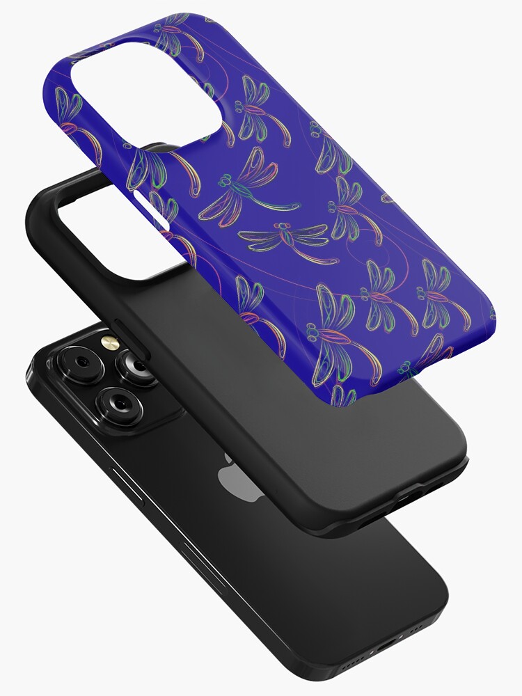 Dragonflies Pattern iPhone Case