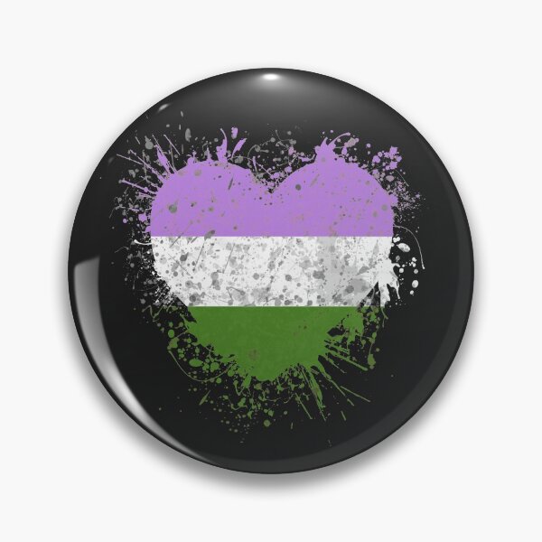 Item preview, Genderqueer Heart Pride designed and sold by BluArt422.