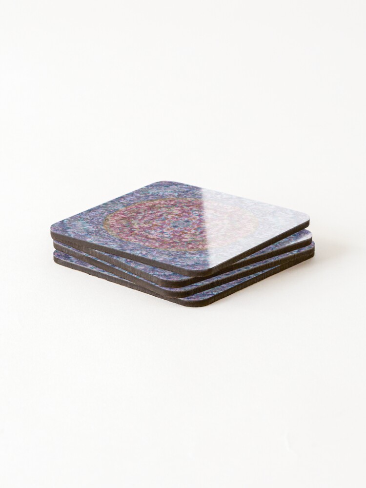 Thumbnail 4 of 5, Coasters (Set of 4), Patterns Over Patterns. designed and sold by MindTravel.
