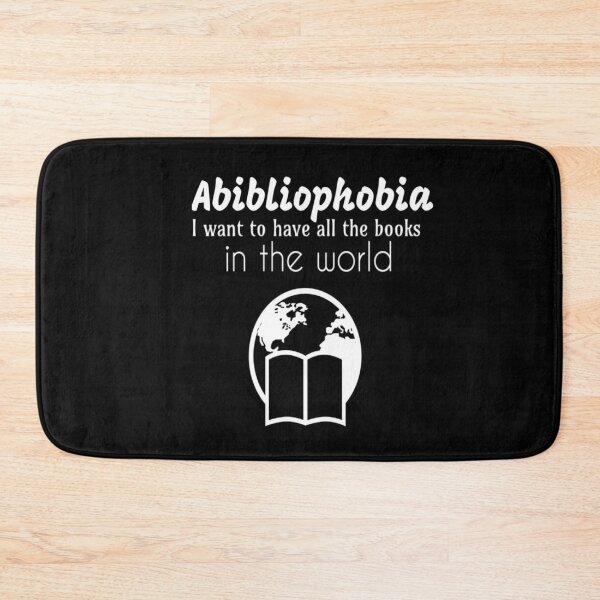 Item preview, Abibliophobia I want to have all the books in the world : abibliophobia tee funny book shirt best gift for book lovers designed and sold by Chamssou.