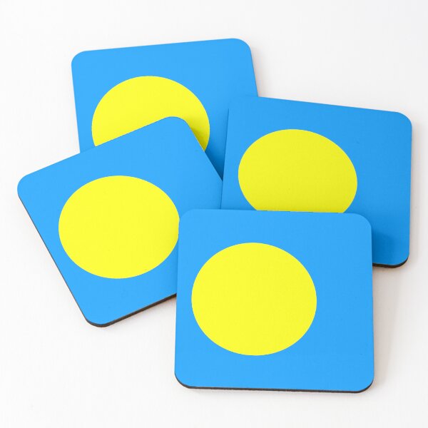 Item preview, Flag of Palau designed and sold by Inimma.
