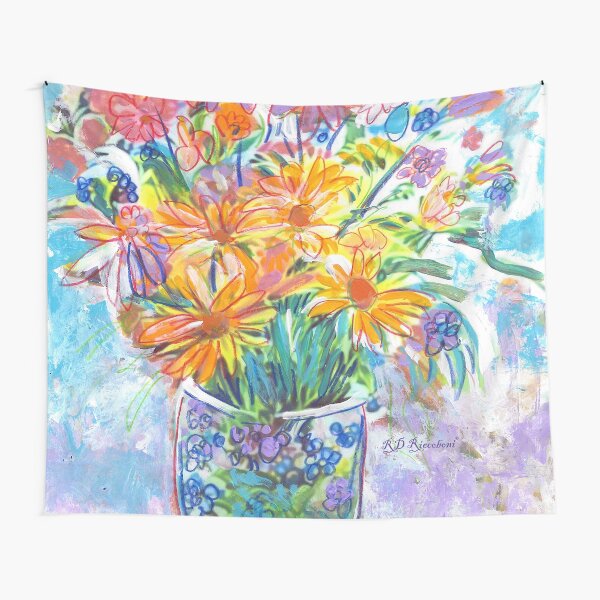 Item preview, Bunch Of red pink orange Flowers  designed and sold by RDRiccoboni.