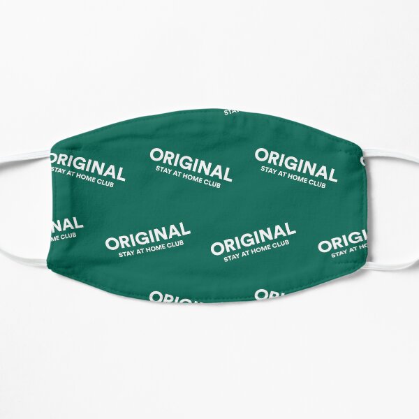 Original Stay At Home Club Flat Mask
