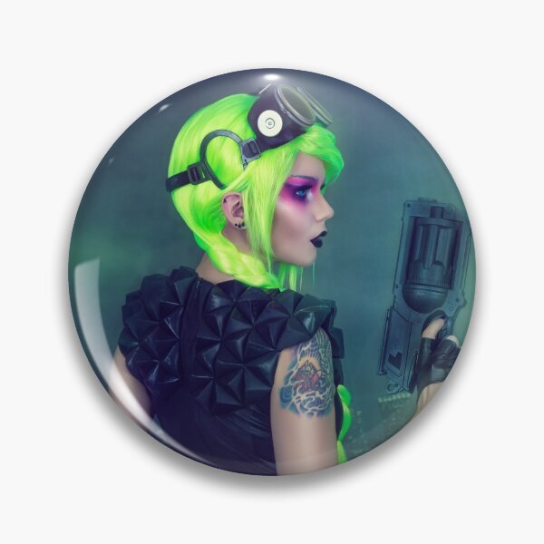 Item preview, Sci-fi android in futuristic city  designed and sold by Elisanth.