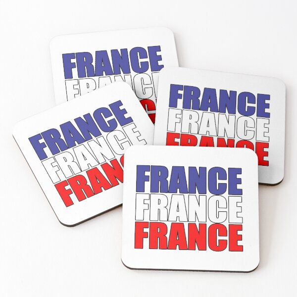 Item preview, T-Shirt for French Nationalists: FRANCE FRANCE FRANCE! designed and sold by coolbarda.