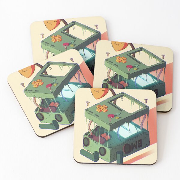 B.M.O Coasters (Set of 4)