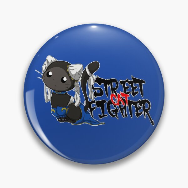 Item preview, Street Cat Fighter - Chun Li designed and sold by Skitty Animates.