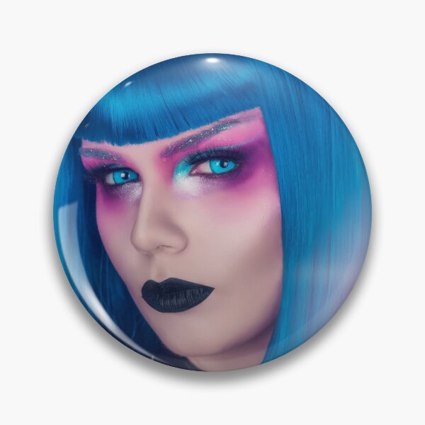Item preview, Closeup portrait in cyberpunk style  designed and sold by Elisanth.