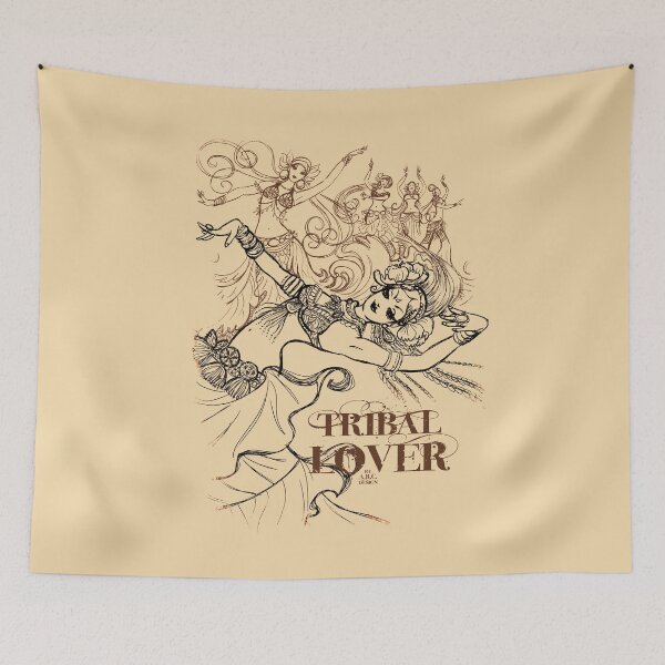Item preview, Belly dancer - tribal belly dance designed and sold by Anna R. Carrino.