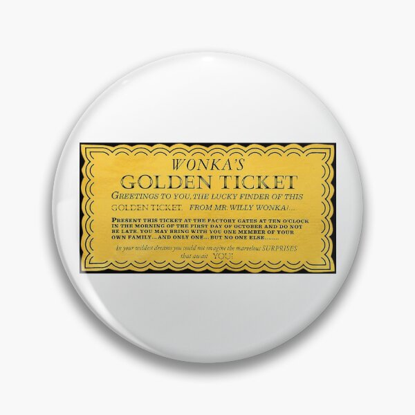Item preview, Dean's Golden Tickets on Black designed and sold by MidcoastMisc.