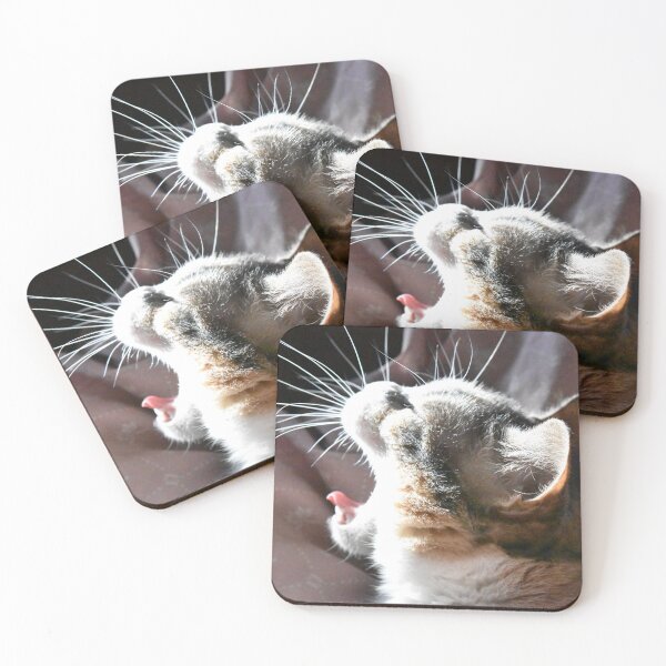 Item preview, Yawning kitty designed and sold by chrispricephoto.