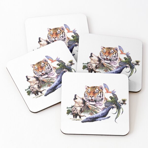 Item preview, Wildlife Collage designed and sold by Salmoneggs.