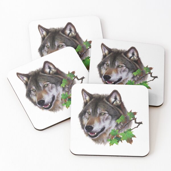 Item preview, Wolf Portrait designed and sold by Salmoneggs.