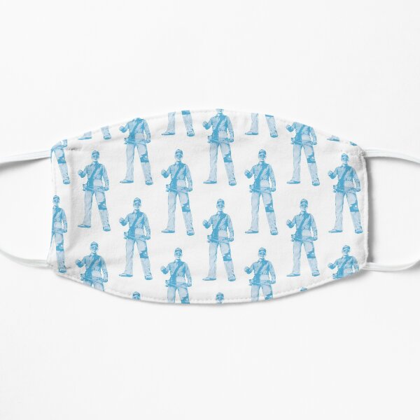 A Changing Earth Blue Flat Mask