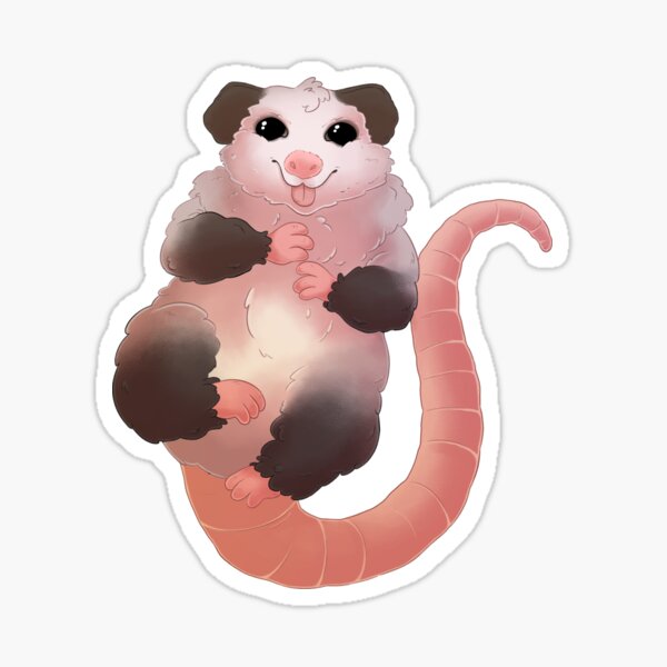 Adorable Baby Opossum Sticker