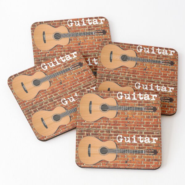 Item preview, Acoustic Guitar:  Just Another Brick in the Wall? designed and sold by Havocgirl.