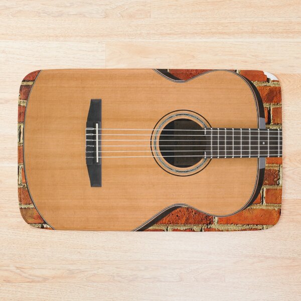 Item preview, Acoustic Guitar:  Just Another Brick in the Wall? designed and sold by Havocgirl.