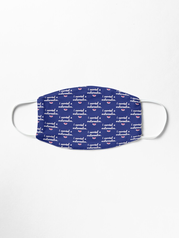 Alternate view of I Carried... Mask