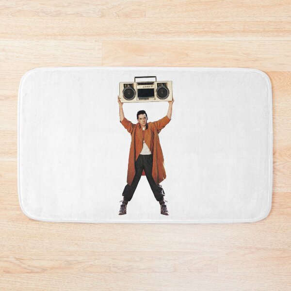 Item preview, SAY ANYTHING John Cusack holds up a boombox boom box Lloyd Dobler and Diane Court Ione Skye Peter Gabriel In Your Eyes iconic moment 1989 movie movies film 80s stereo designed and sold by starkle.