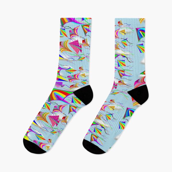 Item preview, Kites Rainbow Colors in the Wind designed and sold by BluedarkArt.