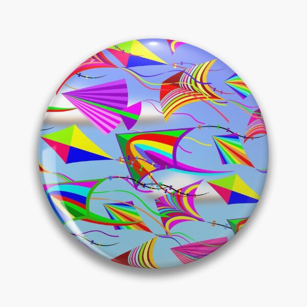 Item preview, Kites Rainbow Colors in the Wind designed and sold by BluedarkArt.
