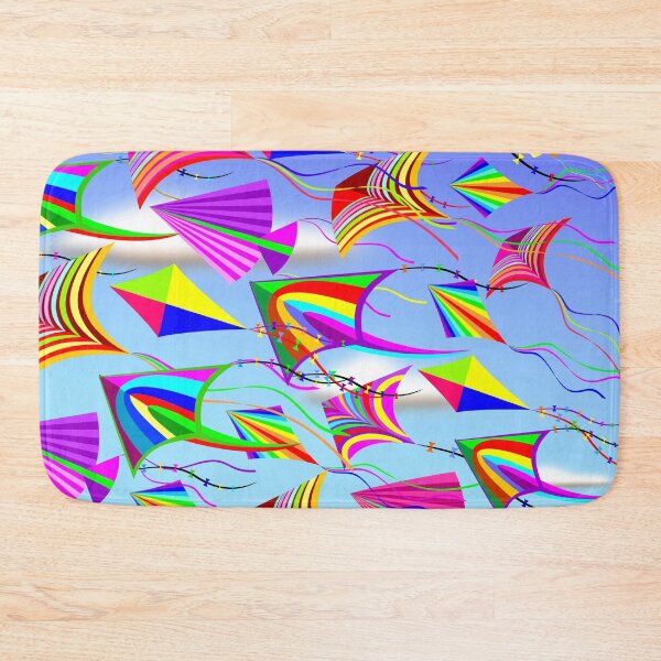 Item preview, Kites Rainbow Colors in the Wind designed and sold by BluedarkArt.