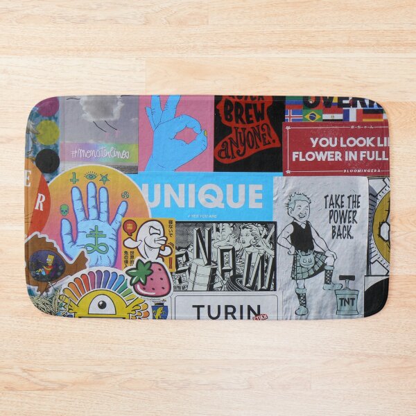 Item preview, Sticker Collage Number Eight designed and sold by DRS-Edinburgh.