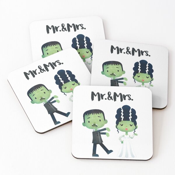 Item preview, Mr & Mrs - Frankenstein designed and sold by MagpieMuddles.