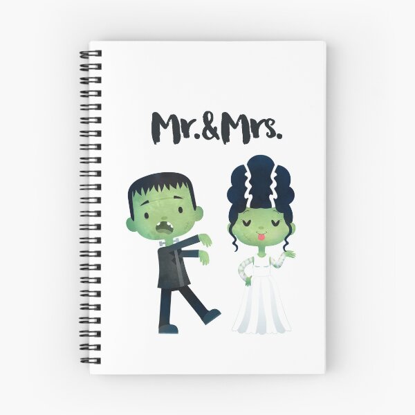 Item preview, Mr & Mrs - Frankenstein designed and sold by MagpieMuddles.