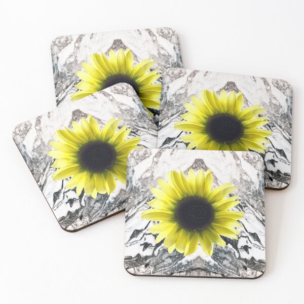Item preview, Marble and Sun Flower designed and sold by azimaplace.