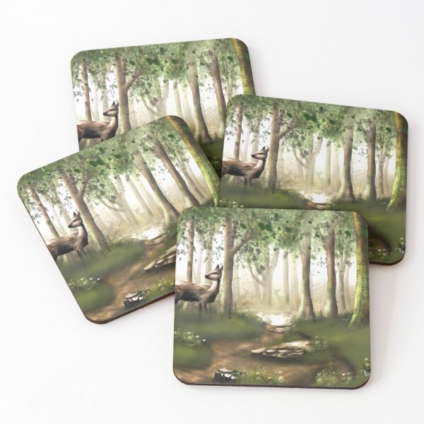 Item preview, Deer in the Woods designed and sold by iduzarts.