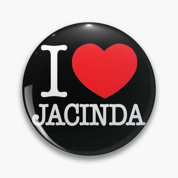 Item preview, i heart jacinda ardern black white red New Zealand Prime Minister Kiwi I love ny style designed and sold by starkle.