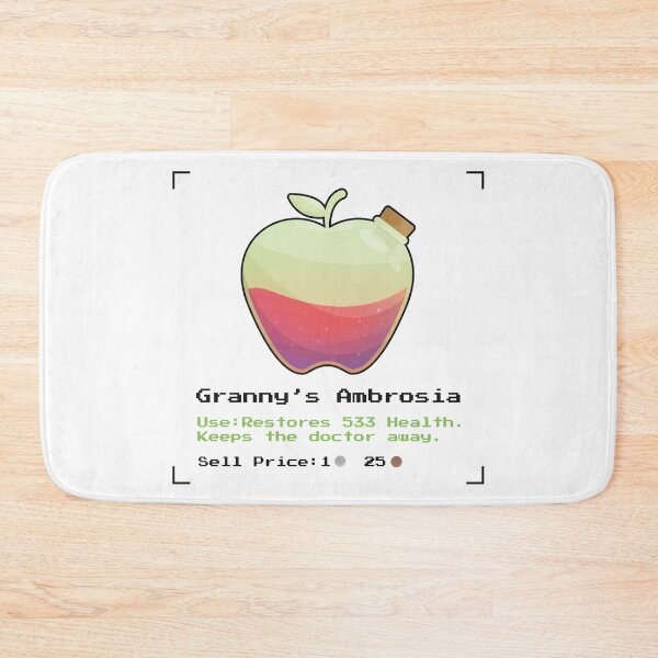 Item preview, Granny's Ambrosia Health Potion 3 designed and sold by animinimal.