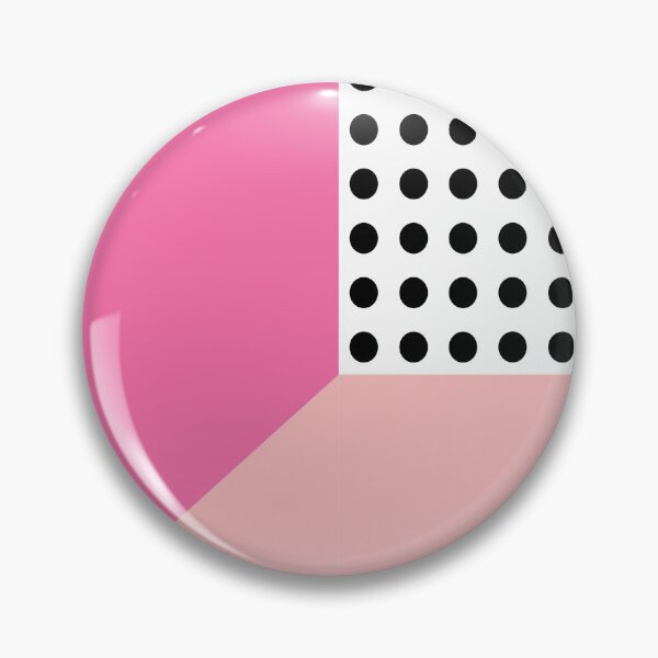 Aperçu de l'œuvre Répétition rose à points noirs II créée et vendue par platonicXXI.