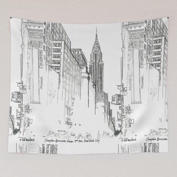 Item preview, New York City Chrysler Building street picture designed and sold by RDRiccoboni.