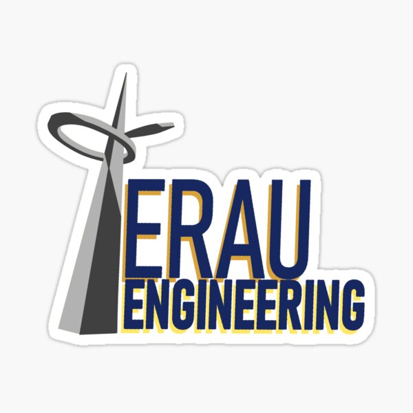 Embry-Riddle Engineering Sticker