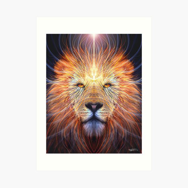 Lion Spirit Art Print