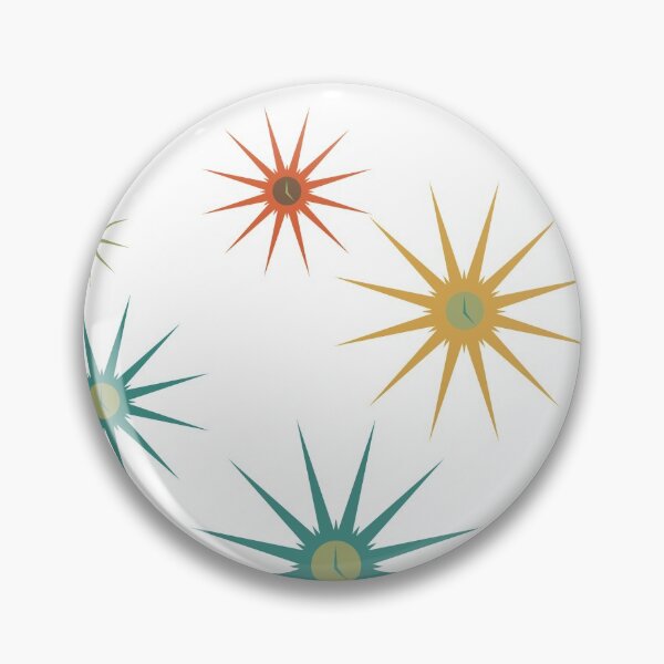 Item preview, "Cocktail Hour" Retro Starburst Clocks by Bobby West designed and sold by BobbyWest1965.