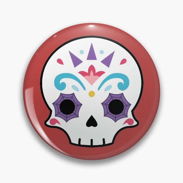 Item preview, Sugar skull cobweb designed and sold by Laura Nagel.