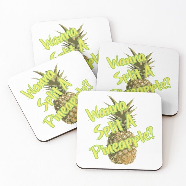 Item preview, Wanna Split a Pineapple? designed and sold by whitmee.