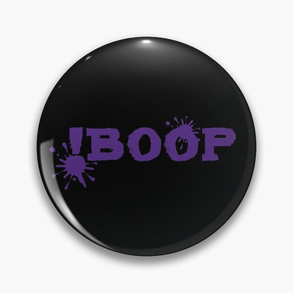 Item preview, ! Boop (en morado) designed and sold by MetalheadMinis.
