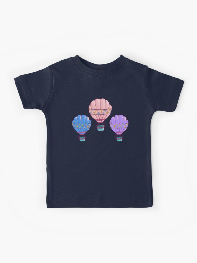 T Shirt Enfant Dessin En Montgolfiere Idees De Cadeaux Pour Illustrations Mignonnes Et Colorees Par Cartba Redbubble