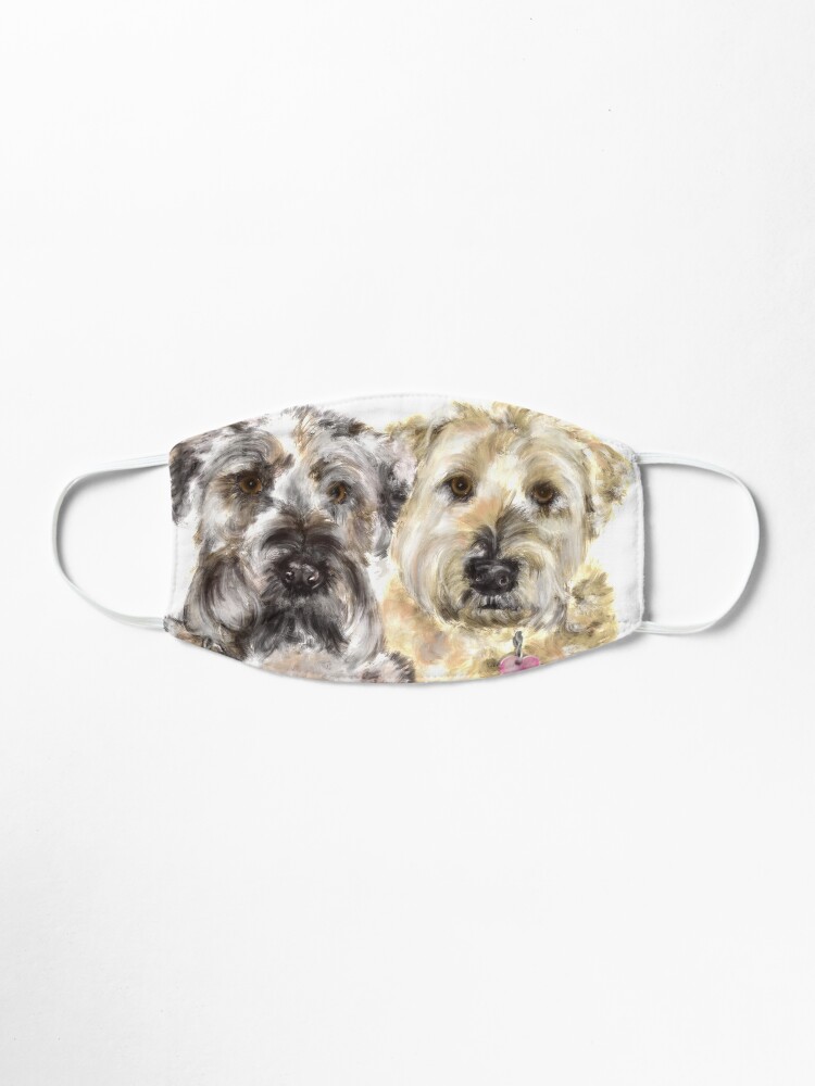 Alternate view of Wheaton Terrier Best Friends Mask